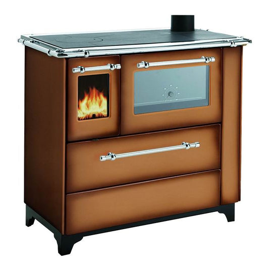 Cucina royal a legna mod betty marrone